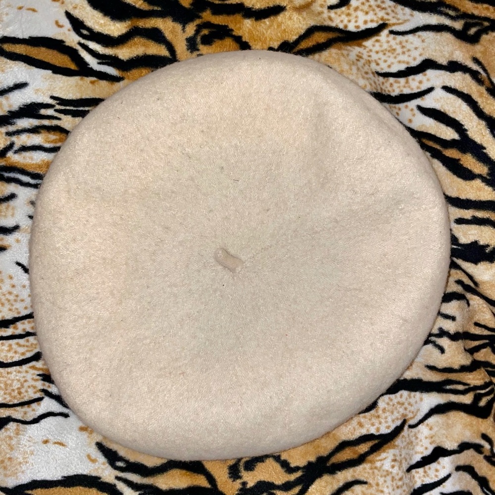 Cream Beret